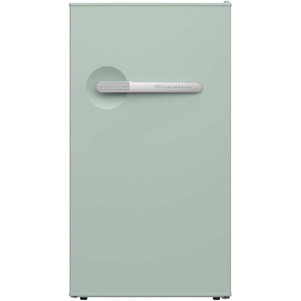 imageFrigidaire EFR323 32 cu ft Compact Fridge Mini Refrigerator Stainless Steel Platinum SeriesGreen