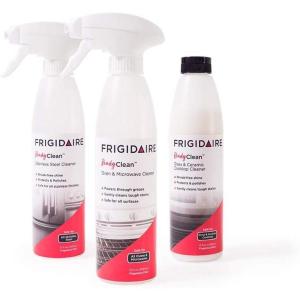 Frigidaire 10FFCLEN01 ReadyClean Appliance Cleaner Bundle, Glass Cooktop Cleaner, Stainless Appliance Cleaner, and Oven Microwave Degreaser