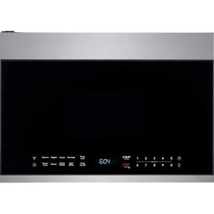 Frigidaire 1.4 Cu. Ft. Compact Over-the-Range Microwave in White with Automatic Sensor Cooking(Stainless Steel)