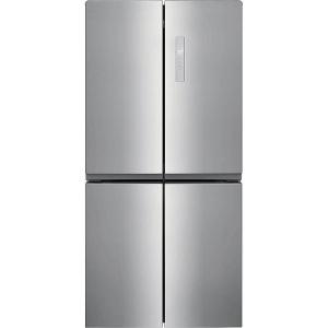 Frigidaire 17.4 Cu. Ft. 4 Door Refrigerator in Brushed Steel with Adjustable Freezer Storage(New Model)