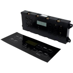 Frigidaire 318414213 Oven Control Board and Clock for Electric Ranges and Stoves, Black