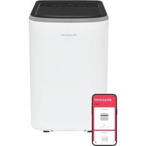 Frigidaire 3-in-1 Smart Portable Room Air Conditioner with Wi-Fi 12,000 BTU (Ashrae) / 8,000 BTU (DOE), Cools Up to 550 Sq. Ft., Quiet Operation, White(8000 BTU)