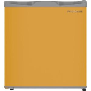 Frigidaire EFR115-RED 1.6 Cu Ft Compact Fridge for Office, Dorm Room, Mancave or RV, Red(Orange)
