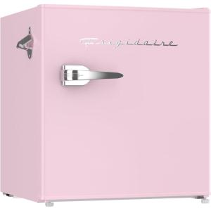 Frigidaire EFR176 1.6 cu. ft. Retro Bar Fridge with Side Bottle Opener (Blue)(Pink)