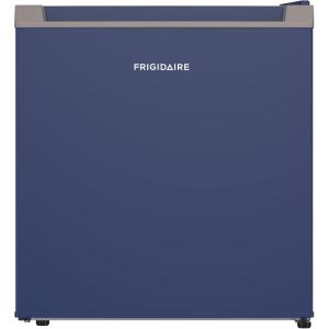 Frigidaire Retro Compact Mini Fridge with Freezer Compartment, Chrome Handles, Built-in Water Dispenser, (1.8 cu ft)(Blue)