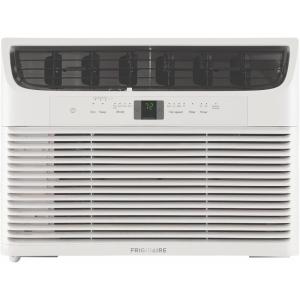 Frigidaire 12,000 BTU Window Air Conditioner with Remote Control, Cools Up to 550 Sq. Ft., Quiet Operation, Eco Mode, 3 Fan Speeds, Auto Restart, White(10 000 BTU Electronic Controls)