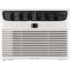 Frigidaire 12,000 BTU Window Air Conditioner with Remote Control, Cools Up to 550 Sq. Ft., Quiet Operation, Eco Mode, 3 Fan Speeds, Auto Restart, White(12 000 BTU Electronic Controls)