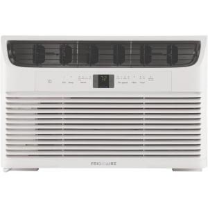 Frigidaire 12,000 BTU Window Air Conditioner with Remote Control, Cools Up to 550 Sq. Ft., Quiet Operation, Eco Mode, 3 Fan Speeds, Auto Restart, White(8 000 BTU Electronic Controls)