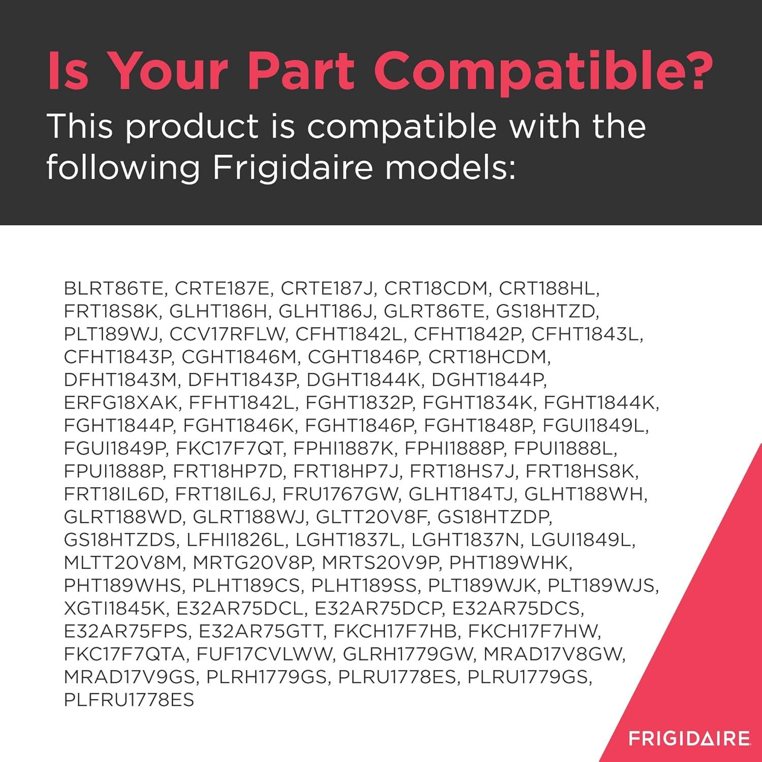 imageFrigidaire 240338313 Door Dairy Bin Cover for Refrigerators Clear