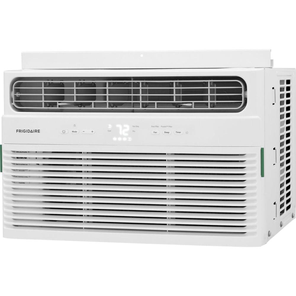imageFrigidaire 8000 BTU Window Air Conditioner amp Dehumidifier 115V Cools up to 350 Sq Ft for Apartment Dorm Room amp SmallMedium Rooms with Remote Control Programmable Timer and Sleep Mode White
